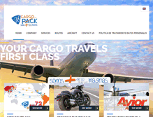 Tablet Screenshot of aircargopack.com